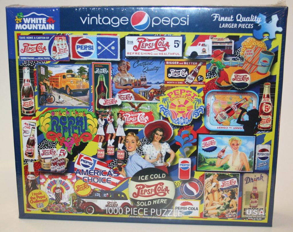 White Mountain Pc Vintage Pepsi Puzzle Warmbier Farms