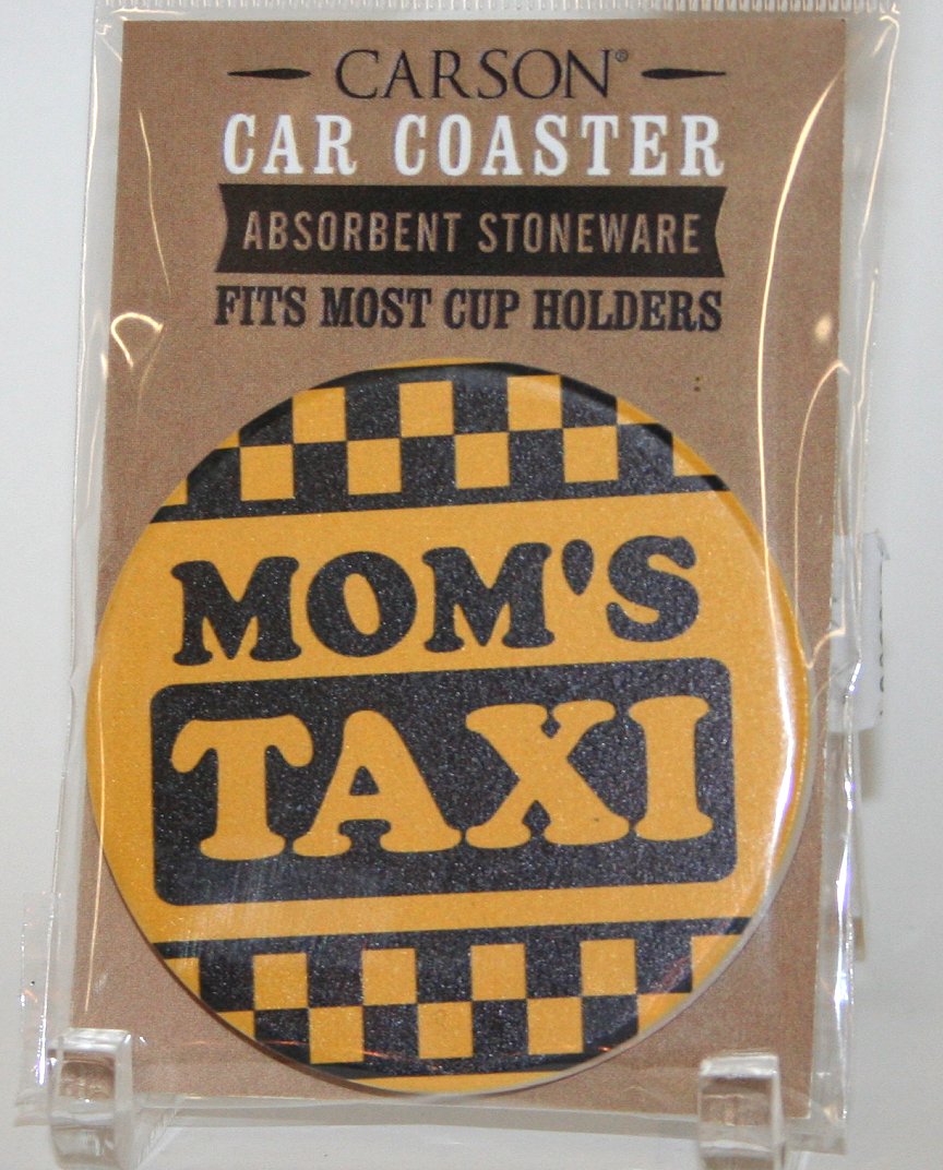 Mom's Taxi Absorbent Car Coaster - Warmbier Farms