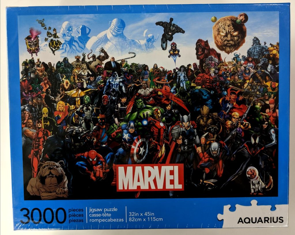 Aquarius 3000 Pc Marvel Universe Puzzle