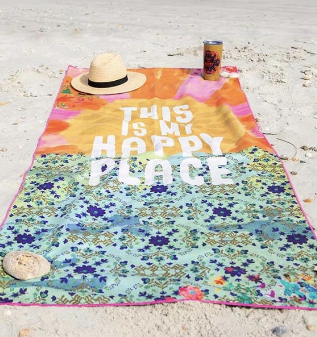 Natural Life Microfiber Beach Towel 